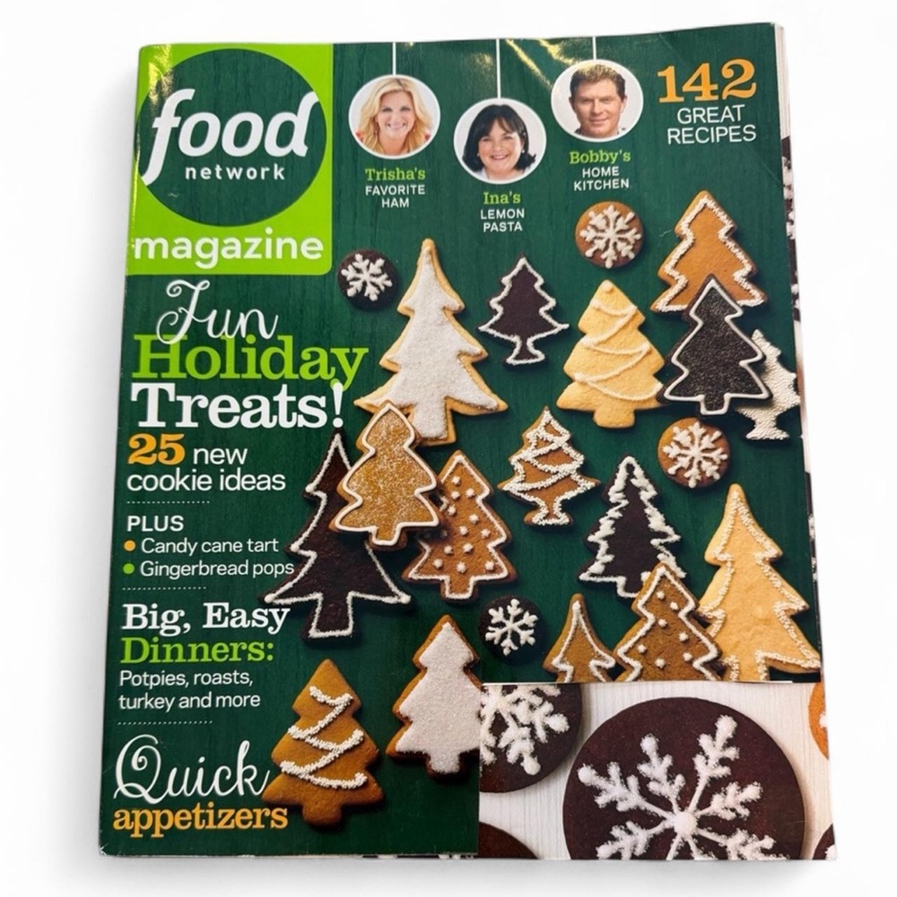 Food Network Christmas Magazine Bundle 4 December Issues - Picture 3 of 7